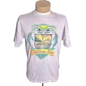 Vintage 90’s Caribbean Soul Country Club Single Stitch  T Shirt